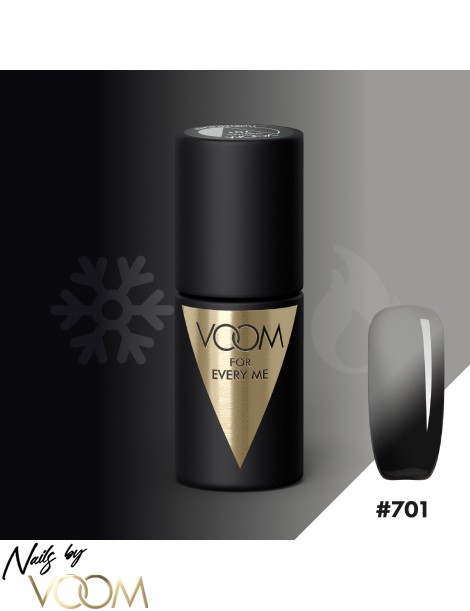 VOOM 701 UV Gel Polish Twisted Black